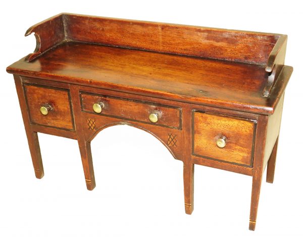 Georgian Miniature Mahogany Sideboard