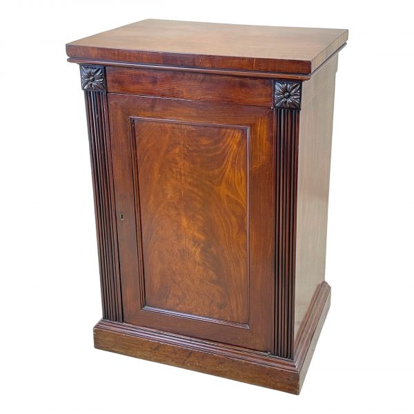 Georgian Mahogany Pedestal Hall Cupboard