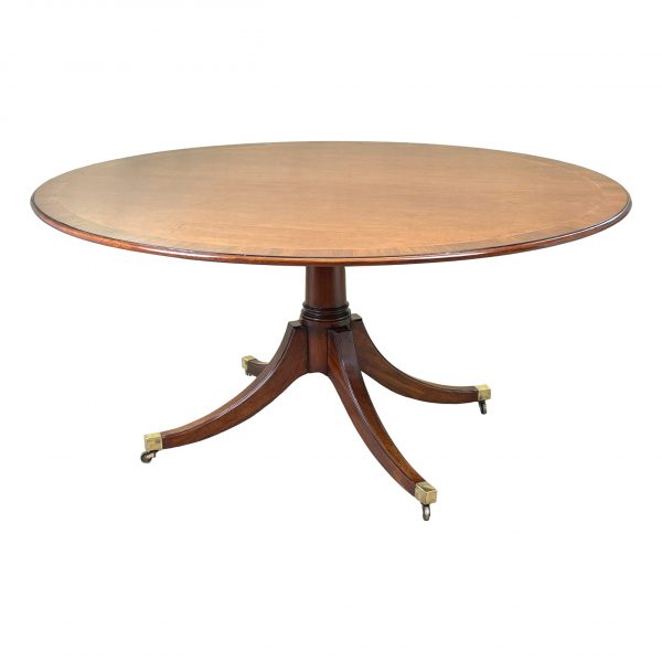 Georgian 18th Century Mahogany Oval Breakfast Dining Table