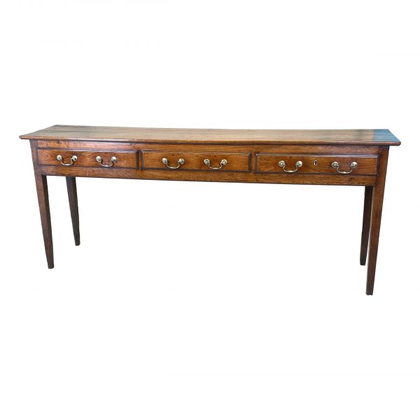 18th Century Oak Dresser Base