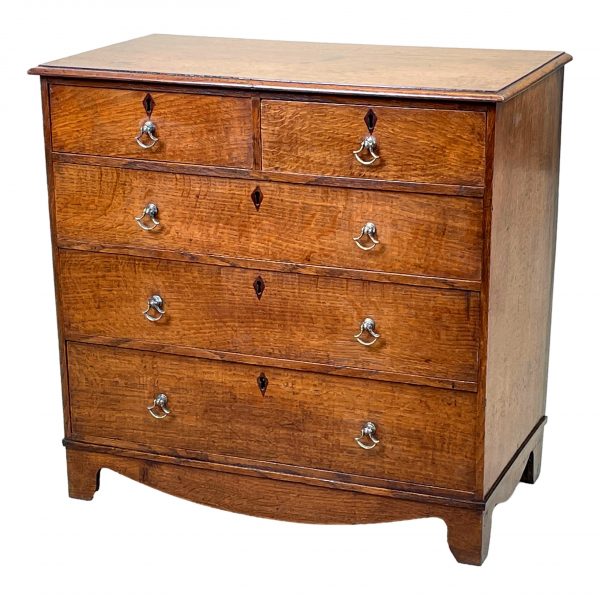 Georgian Oak Miniature Childs Chest Of Drawers