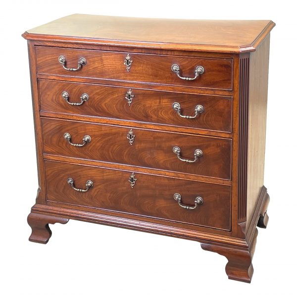 18th Century North Country Mahogany Chest