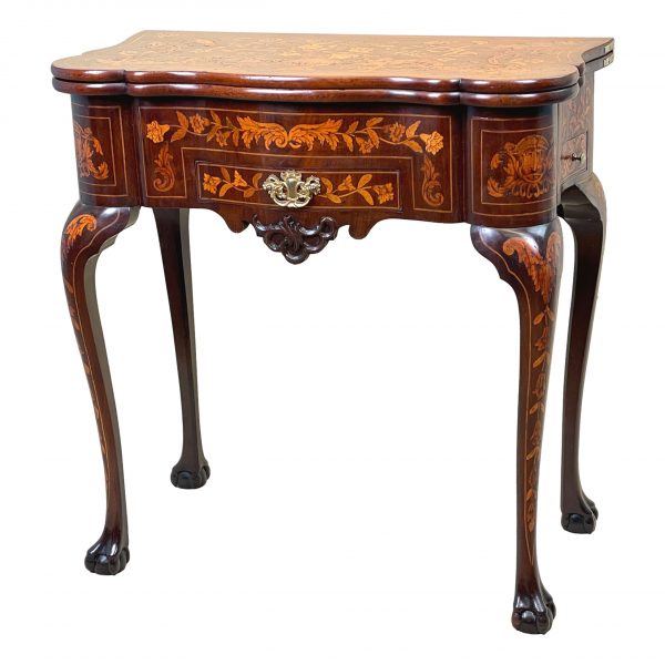 Dutch 18th Century Walnut Card Table