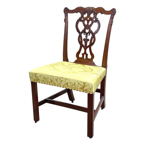 Chippendale Mahogany Single Side Chair