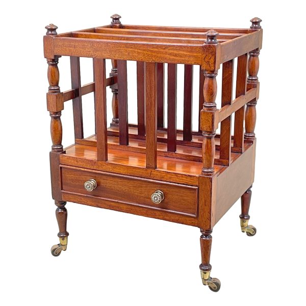 Georgian Mahogany Canterbury