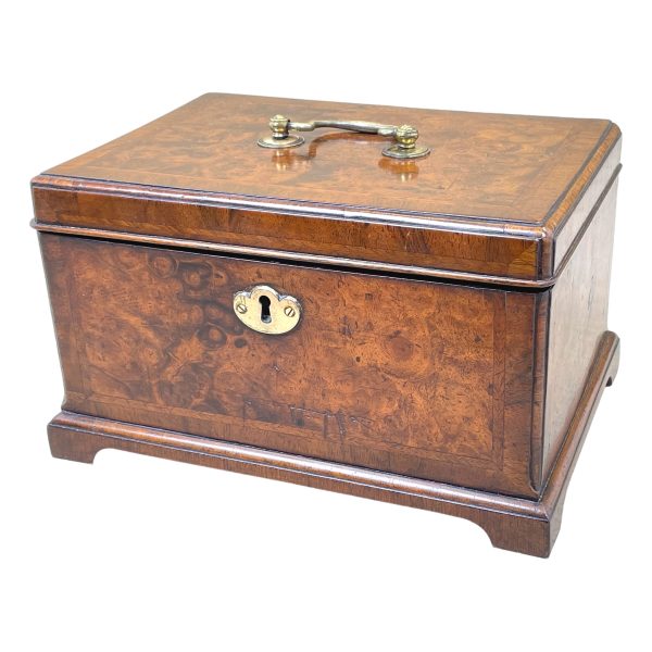 Georgian Walnut Tea Caddy