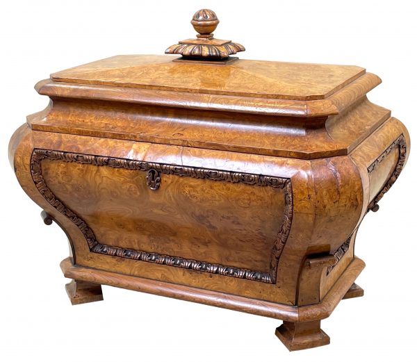 Regency Burr Elm Cellarette