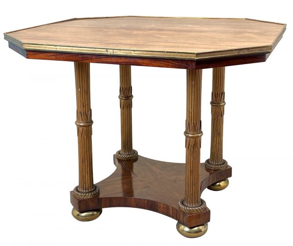 Regency Rosewood & Parcel Gilt Centre Table