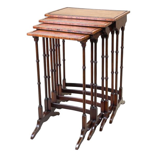 Quartetto Nest Of Mahogany Coffee Tables