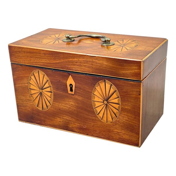 Georgian Mahogany Rectangular Tea Caddy