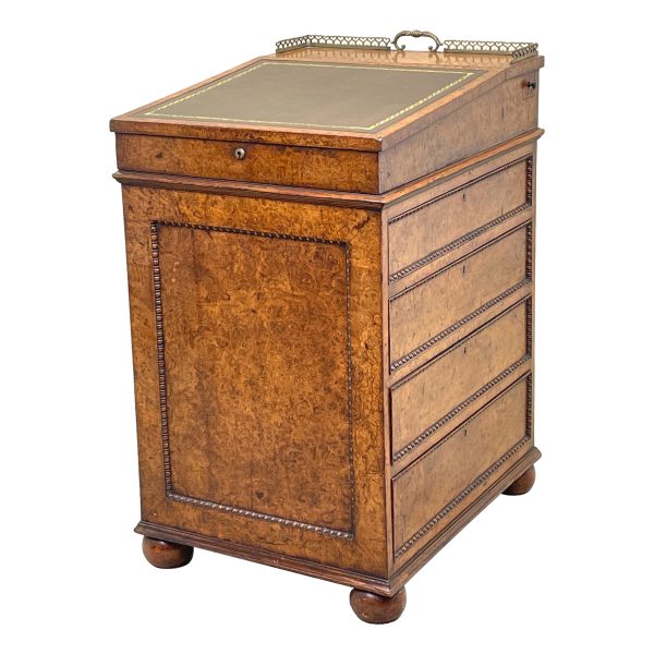 Regency Burr Elm Davenport Desk