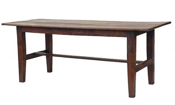 English Oak Farmhouse Dining Table