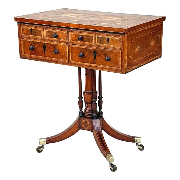 George III Mahogany Occasional Table