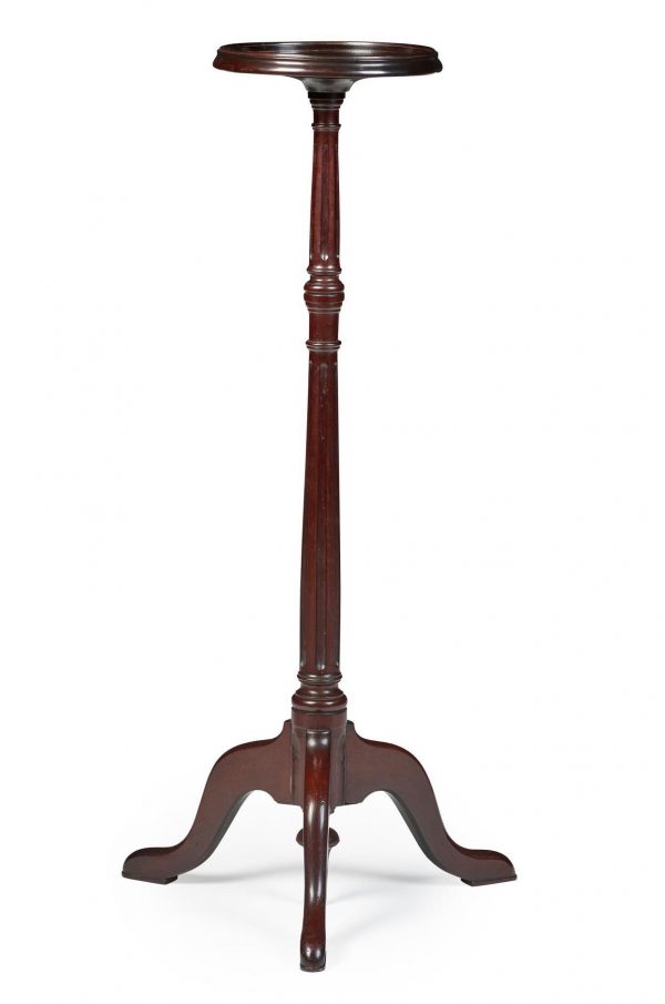 18th Century Mahogany Torchere Stand
