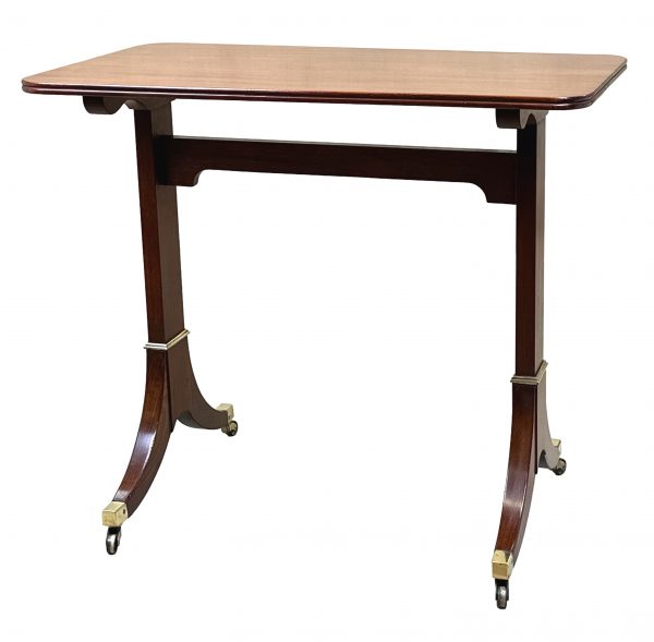 Small Georgian Mahogany Library Table