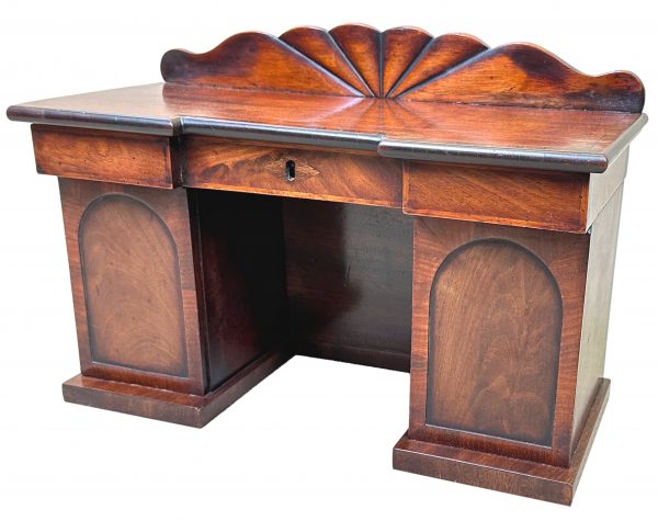 Regency Mahogany Miniature Sideboard Tea Caddy