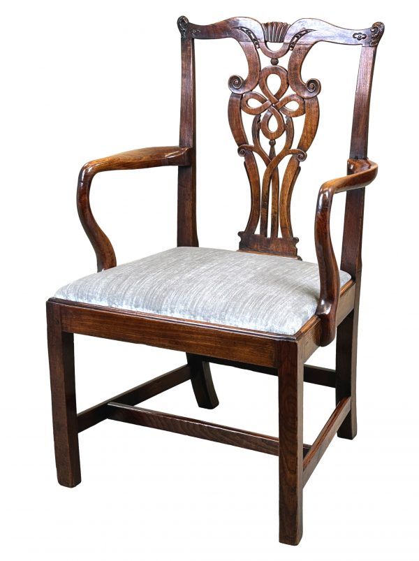 Georgian 18th Century Elm Armchair
