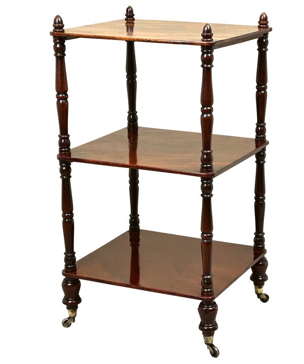 Mid 19th Century Small Mahogany Whatnot