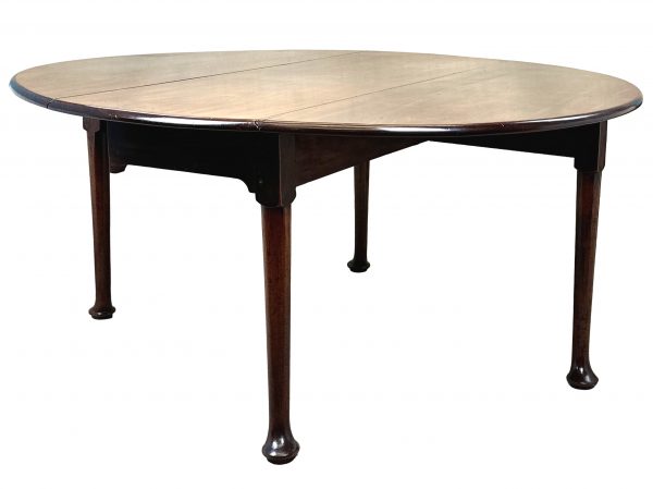 Georgian Mahogany Dropleaf Dining Table