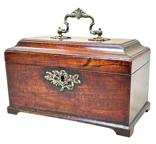 Georgian 18th Century Mahogany Tea Caddy