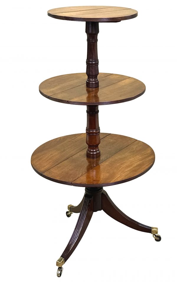 Georgian Mahogany Folding Dumbwaiter