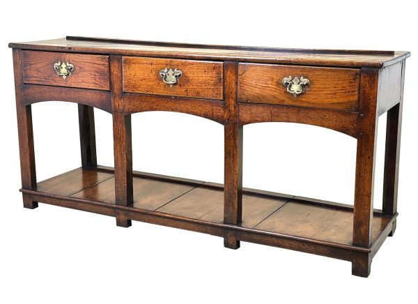 Small 18th Century Oak Dresser Base