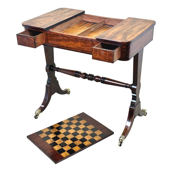 Georgian Mahogany Games Table