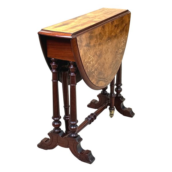 Victorian Walnut Baby Sutherland Table