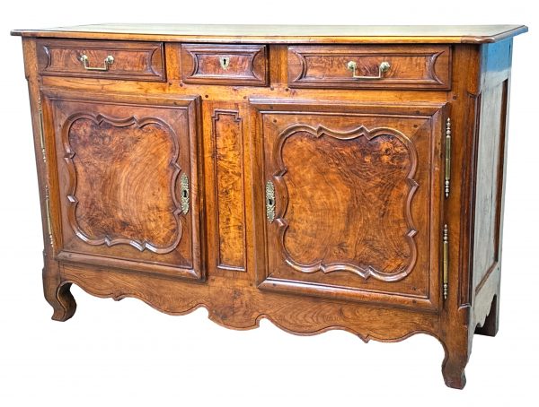 Early 19th Century French Cherry Wood Cupboard Dresser