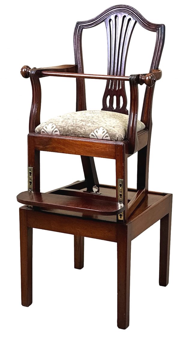 Georgian 18th Century Childs High Chair