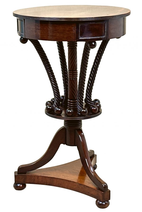 19th Century Laburnum Wood Occasional Table