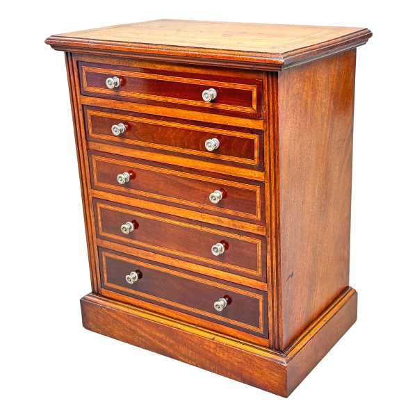 19th Century Walnut Miniature Chest