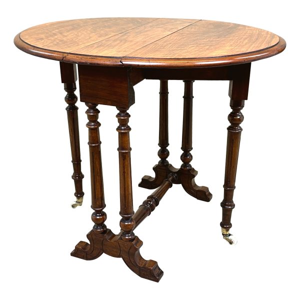 Victorian Walnut Baby Sutherland Table