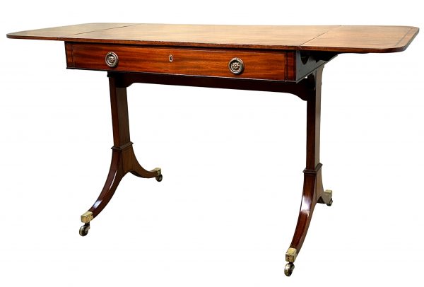 Small Georgian Mahogany Sofa Table