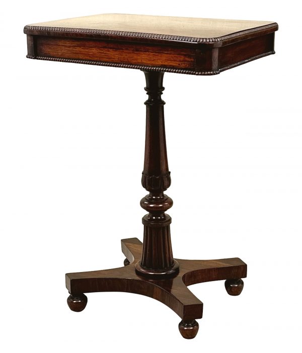 Regency Rosewood Occasional Lamp Table