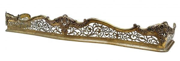 Georgian Brass & Ormolu Serpentine Fender