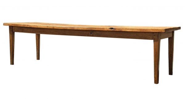Large 19th Century Farmhouse Kitchen Dining Table