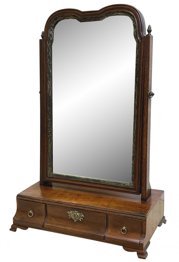 Georgian Mahogany Dressing Table Mirror