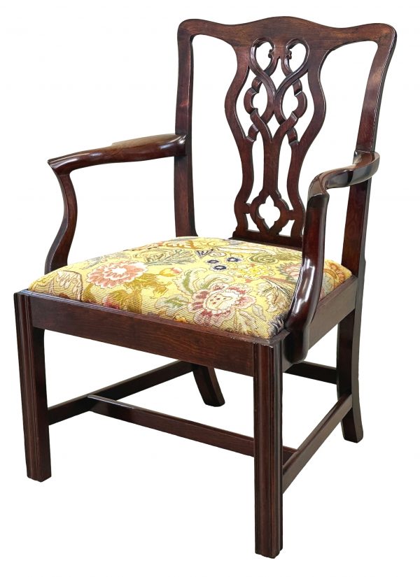 Mahogany Chippendale 18th Century Armchair
