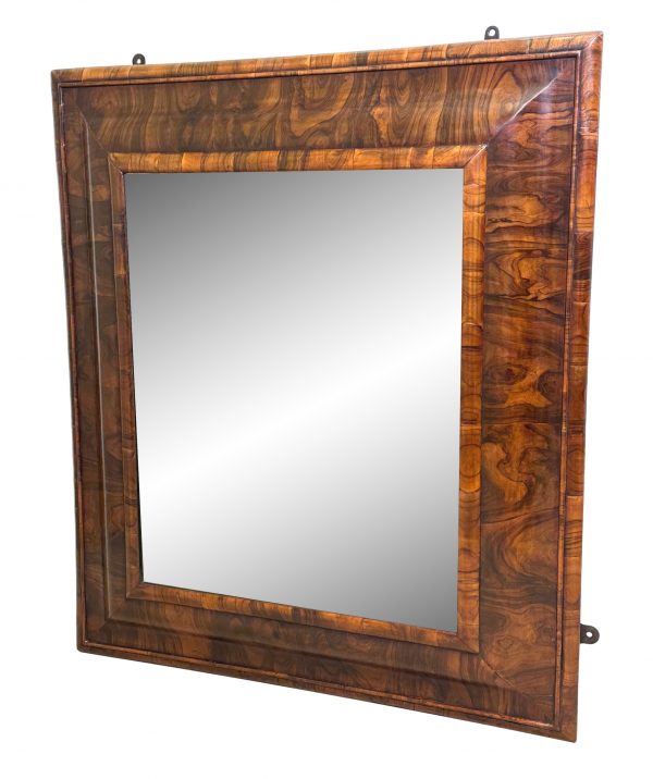 Late 17th Century Cushion Framed Wall Mirror