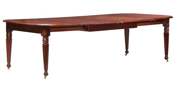 Regency Mahogany Extending Dining Table