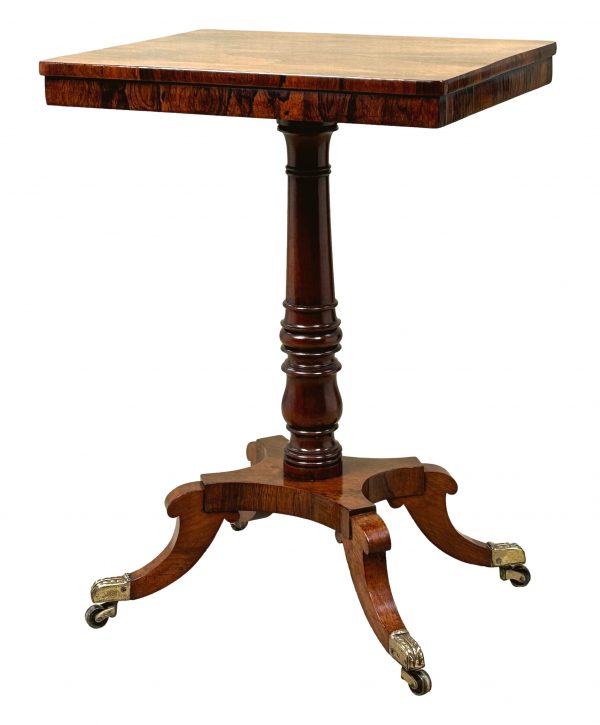 Rosewood Regency Lamp Table