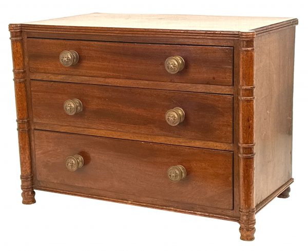 Regency Mahogany Miniature Chest of Drawers