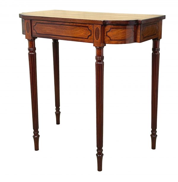 Regency Mahogany Hall Console Table