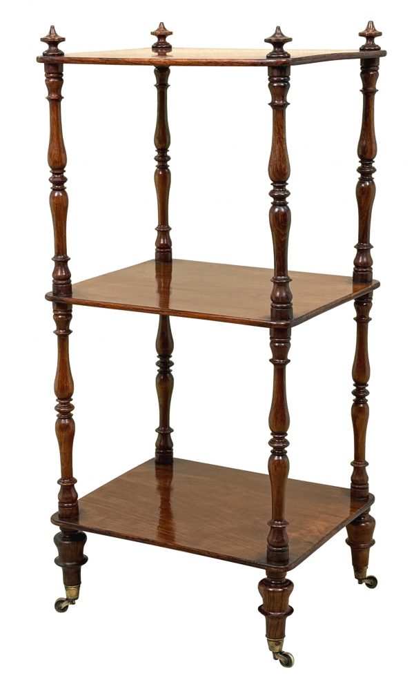 Small 19th Century Rosewood Whatnot