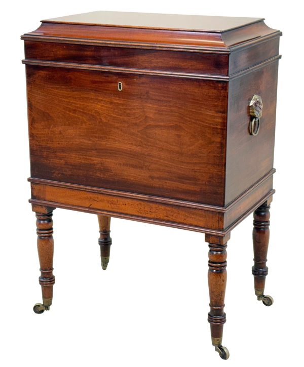 Small Georgian Mahogany Box Cellarette