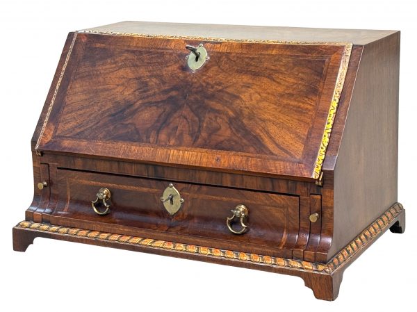 19th Century Walnut Table Top Childs Size Bureau