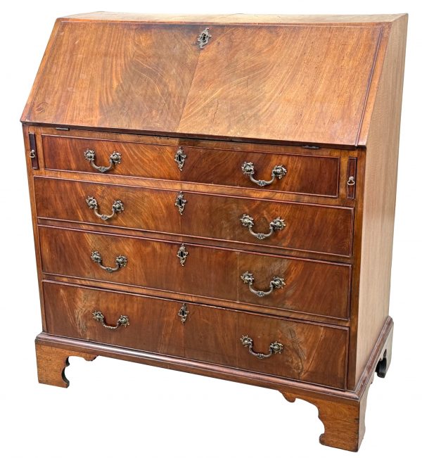 Georgian 18th Century Mahogany Bureau