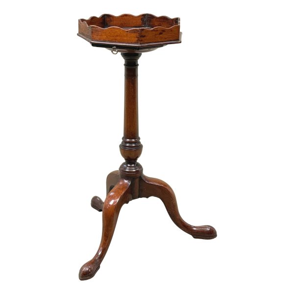Georgian 18th Century Mahogany Kettle Stand Wine Table